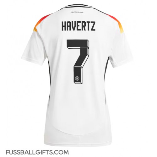 Deutschland Kai Havertz #7 Fußballbekleidung Heimtrikot Damen EM 2024 Kurzarm